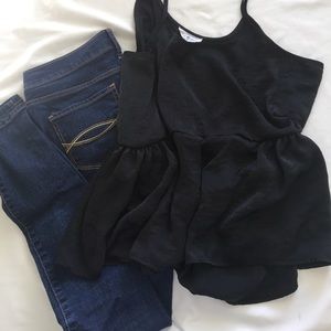 Abercrombie & fitch strech skinny jean size: 0s 25